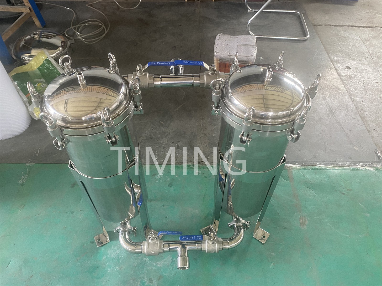 Stainless Steel Duplex Filter Housing Double Bag Water Filter HousinG.jpg